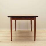 Table en palissandre, design danois, années 1970, production : Danemark