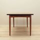 Table en palissandre, design danois, années 1970, production : Danemark