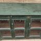 Ancien buffet vitré en teck birman