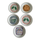 Set of 5 vintage plates Cheeses from France Saint Amand