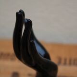 Black ceramic baguier hand