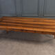 Farmhouse table walnut legs deer early nineteenth 1 drawer 208 cm