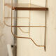 Etagère modulables string dorée