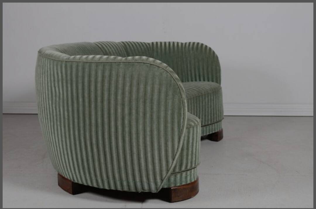 Art Deco banana sofa 1940