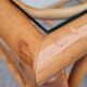 Rattan coffee table
