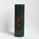 Green abstract vase