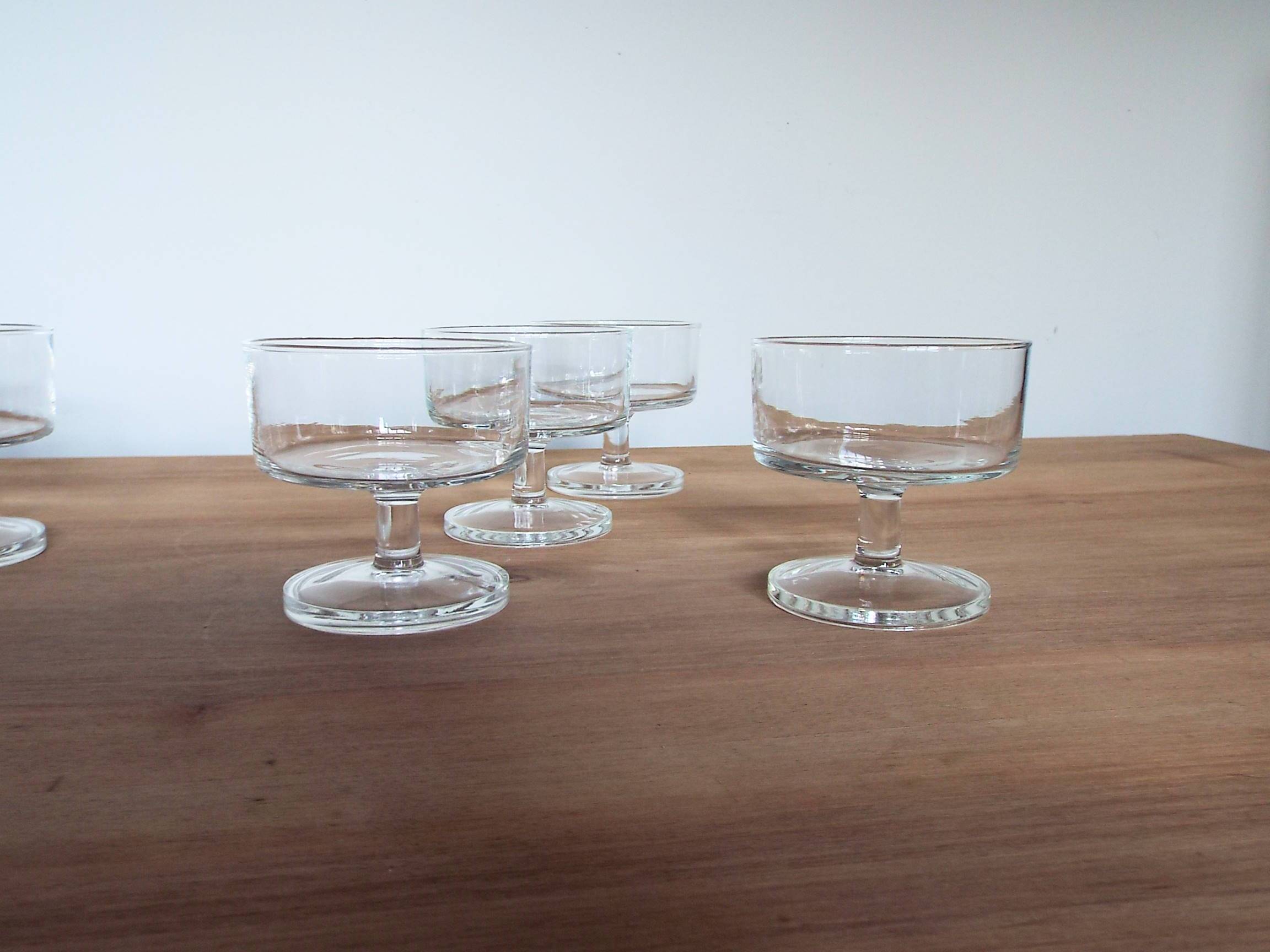 6 cavalier champagne glasses
