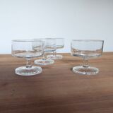 6 cavalier champagne glasses