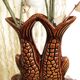 Double fish vase