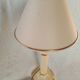 Louis Drimmer - Cream & gilded earthenware table lamp
