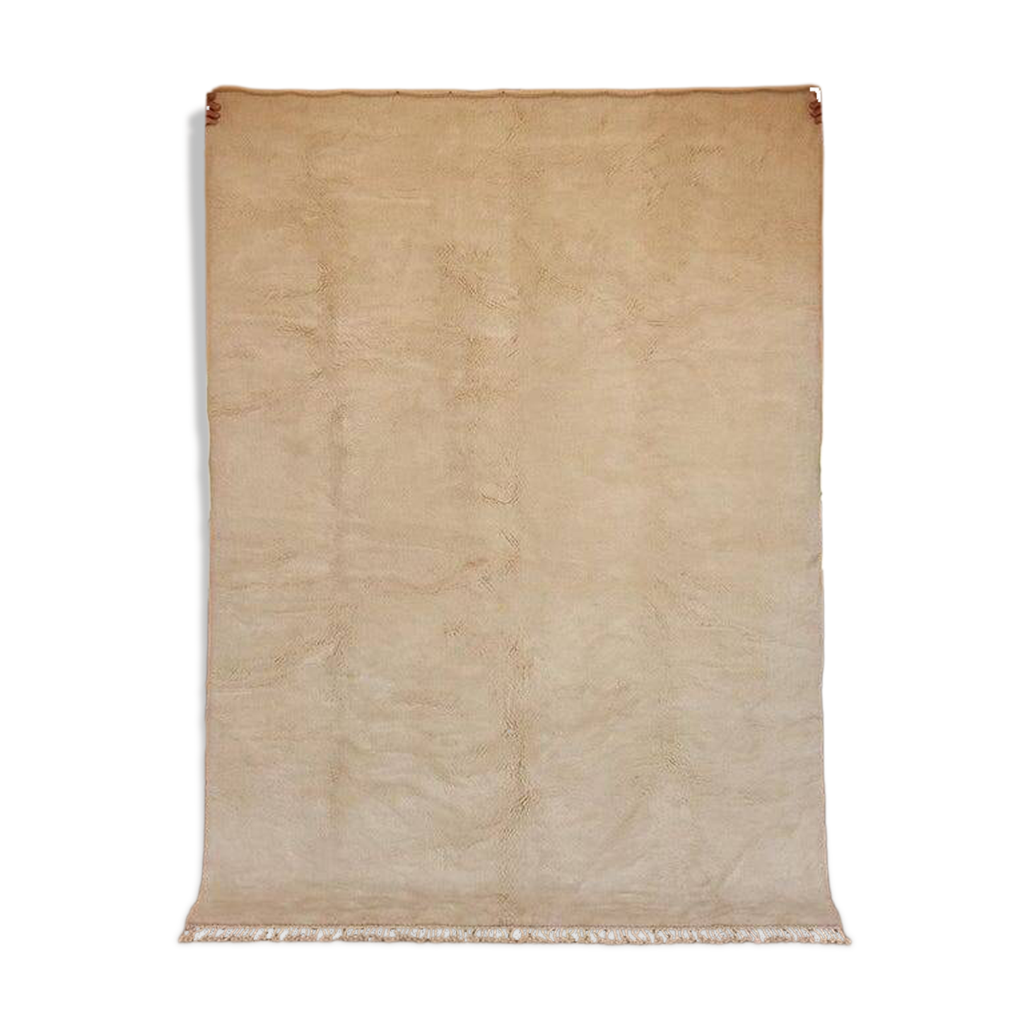 Handmade Moroccan rug in natural wool 250cm x 150cm