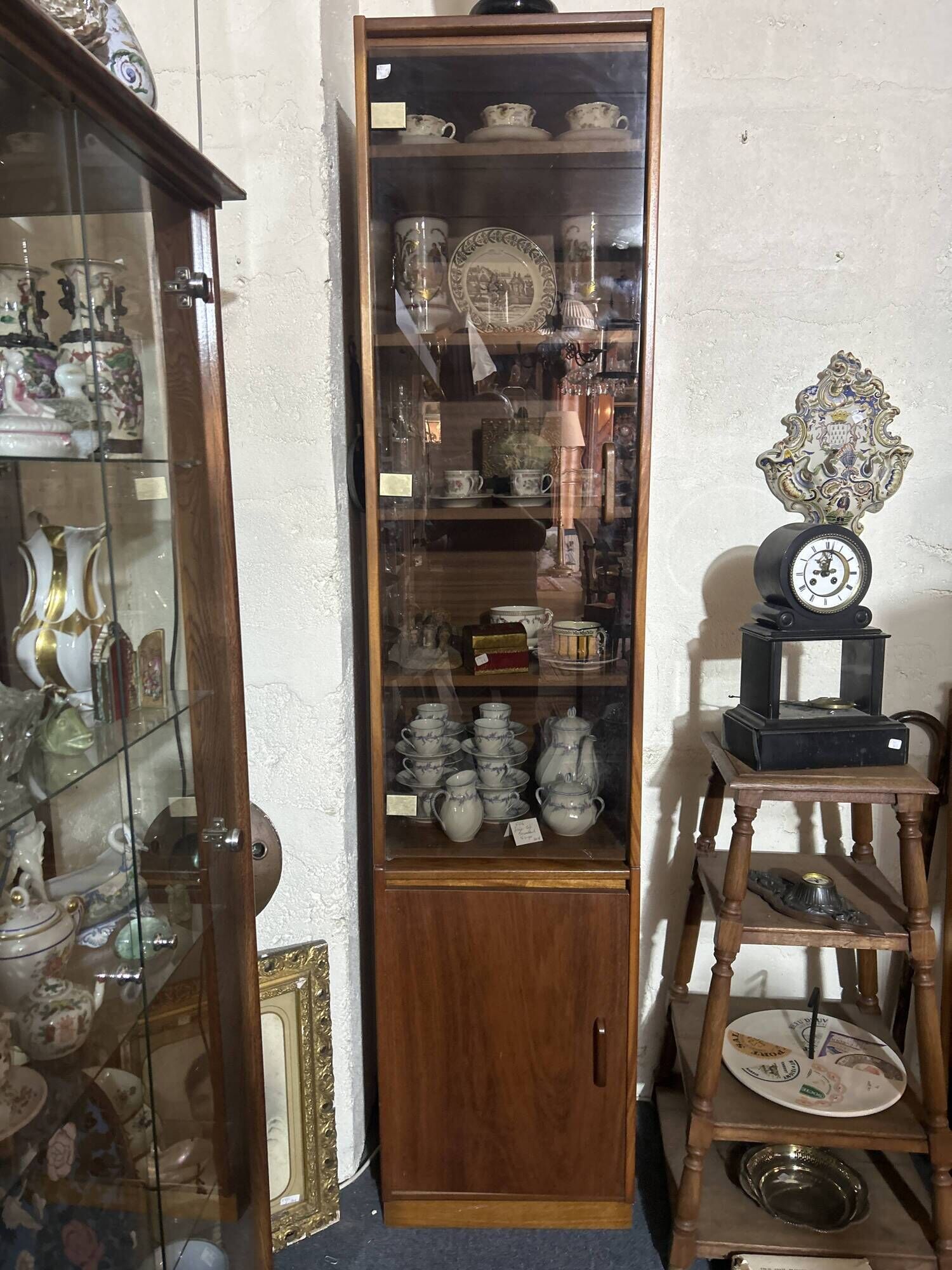 Scandinavian display cabinet, 1960s
