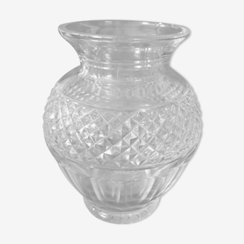 Crystal vase baluster shape