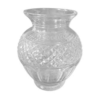 Crystal vase baluster shape