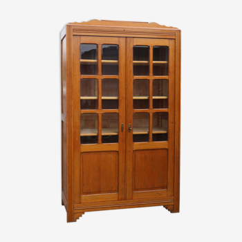 Armoire parisienne vitrée, vintage