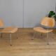 Pair of LCM chairs by Charles & Ray Eames, vitra edition
