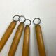 Vintage wood and ceramic kitchen utensils