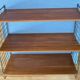 3 teak wall shelves, Nils Strinning