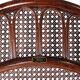 Paire de paravents en rotin