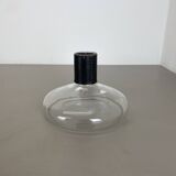 Large glass decanter element with leather Handle by Carl Auböck, Austria, 1950s