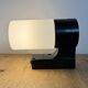 Industrial Brown Bakelite Wall Light with Milk Glass, 1960s
