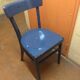Two freshly repainted Luterma chairs