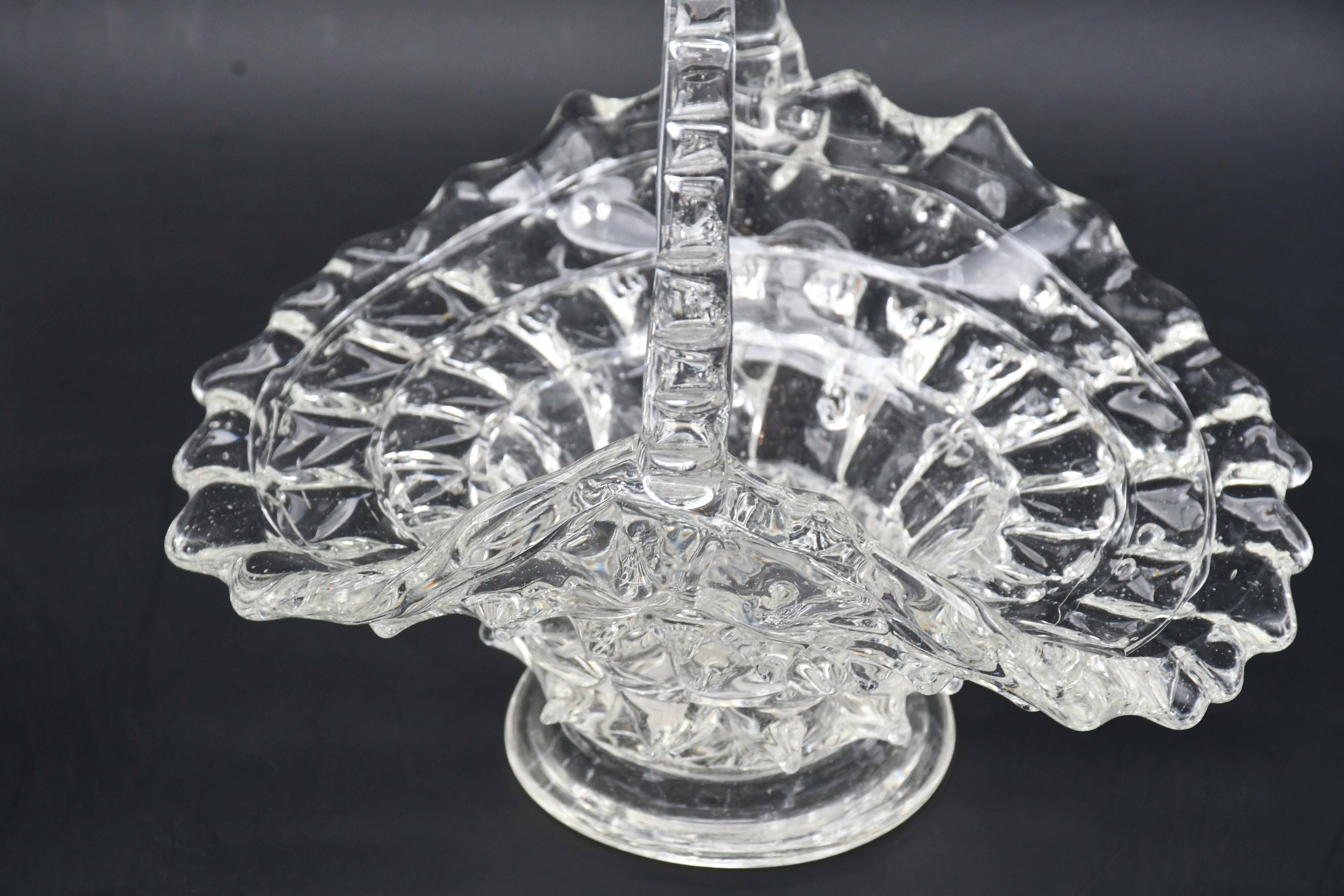 Set of 2 Ercole Barovier Rostrato Murano Italian Glass Vase for Barovier & Toso