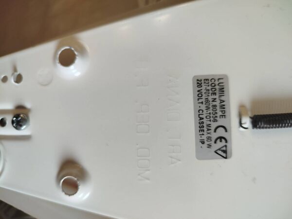 Paire d'appliques Diana kasinski poznana année 1970