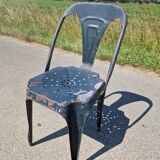 Lot de 8 chaises Multipl's années 50 par Joseph Mathieu