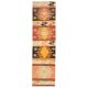 Vintage Turkish Hand-Knotted Wool Cotton Orange Runner Rug 60x217