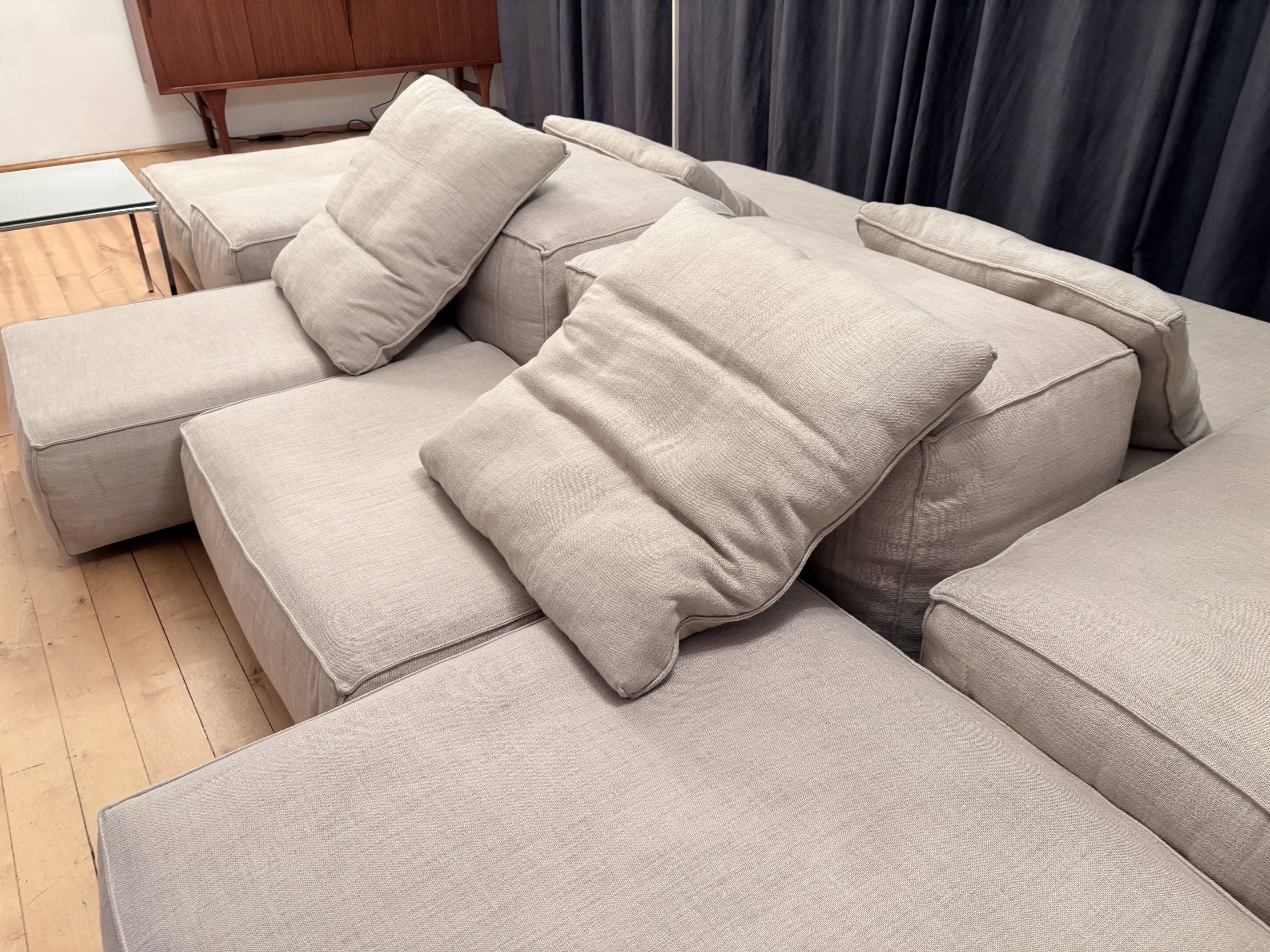 Extrasoft modular sofa designed by Piero Lissoni, Living Divani, Italy