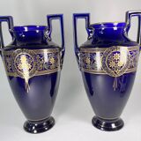 Vase Amphora Boch Frères Keramis 1890