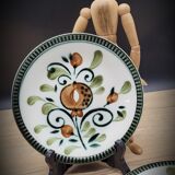 Set 4 plates Boch Argenteuil