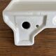 XS shelf tablet in white porcelain 1950 L30cm