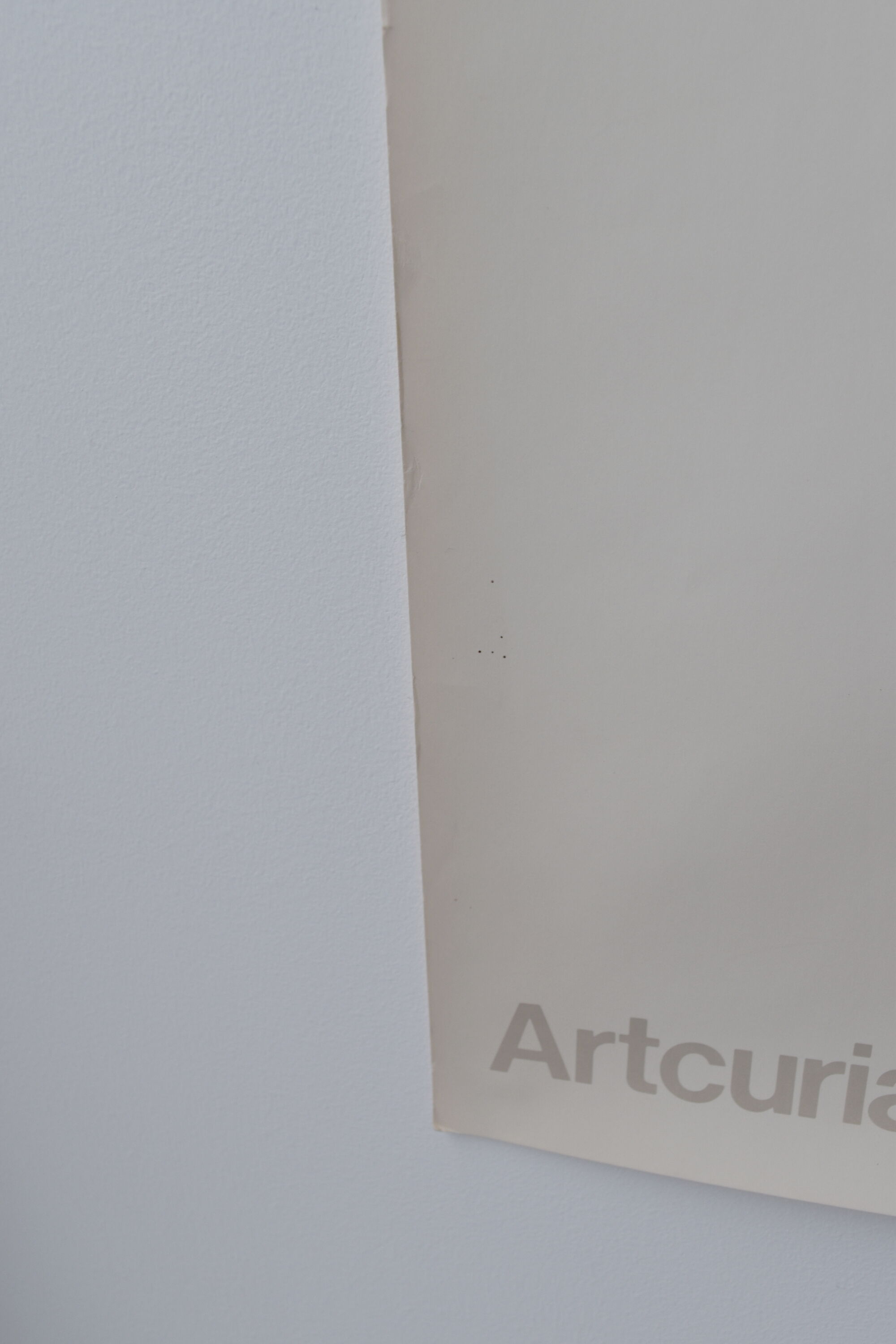 Poster Lucio Fontana 1977 concetto spaziale