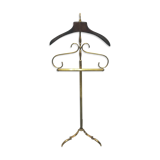 Valet de nuit en acajou et laiton style néoclassique