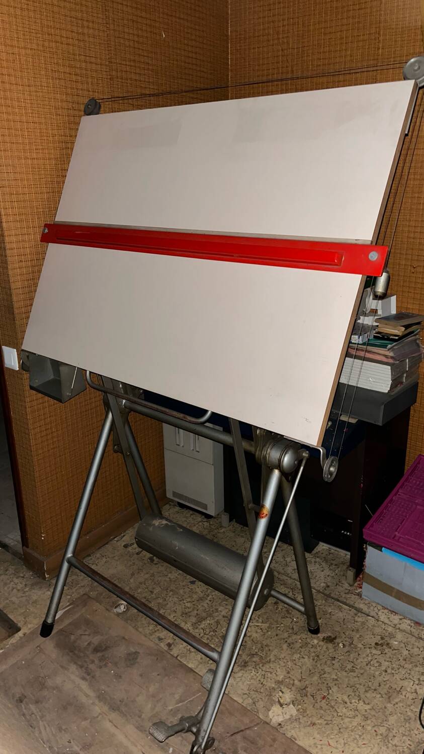 Heliolith drawing table 60s/70s