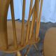 Vintage Windsor Style Dining Chair: Rustic Farmhouse Kitchen