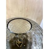 Contemporary "Ballotton" Fumè and Grey Murano Glass Floor Lamp