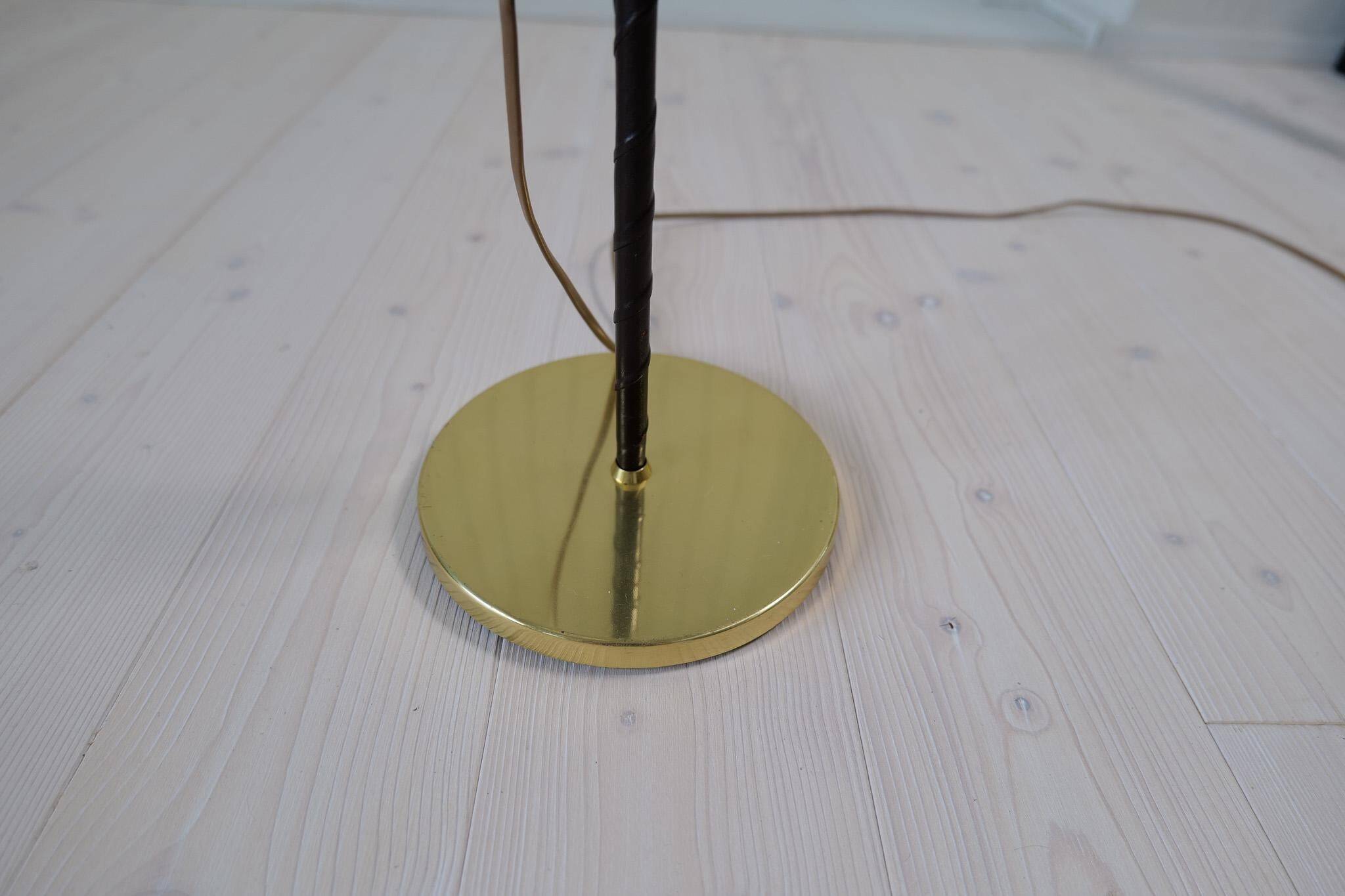 Mid-century modern floor lamp Möllers Armatur Sweden, 1960s