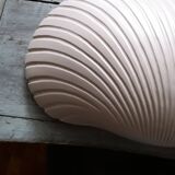 1950s shell wall light
