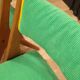 5 chaises pieds compas