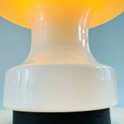 A-743 Mushroom Lamp By Glashütte Limburg, Germany, 1970S