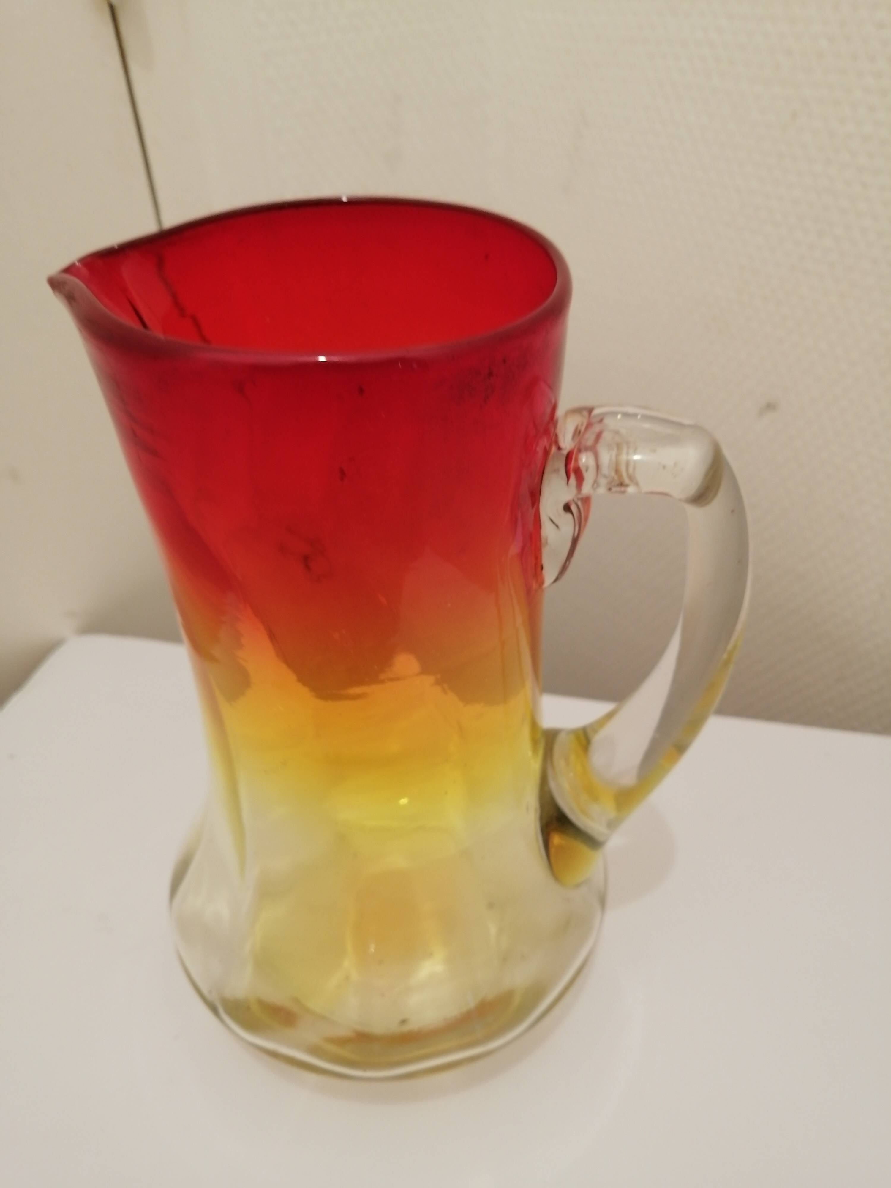 Vintage glass carafe