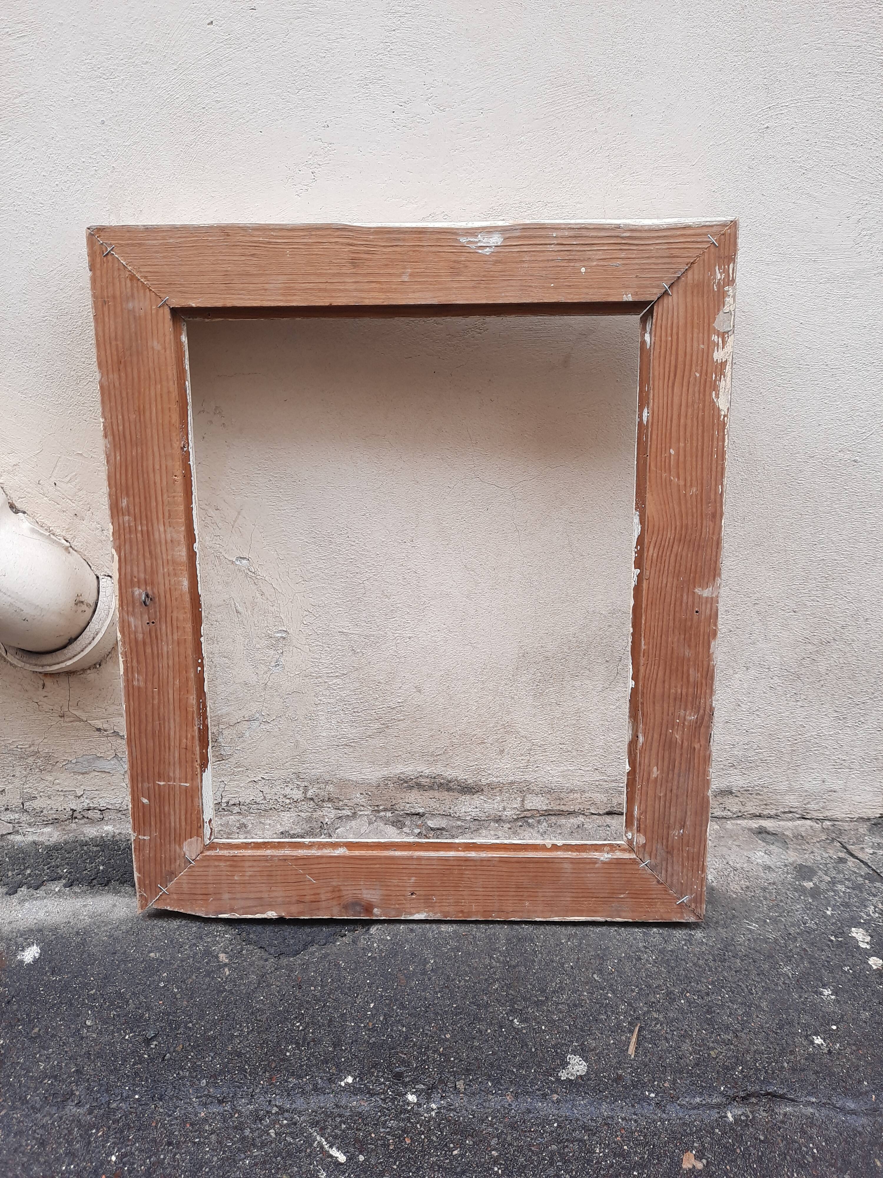 Cadre en bois shabby