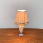 French opaline glass table lamp from the mid-century Sèvres, 1960s.