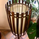 Rosewood floor lamp