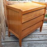Golden oak chest of drawer 1950
