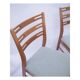 Set chaises danoises Farstrup 219