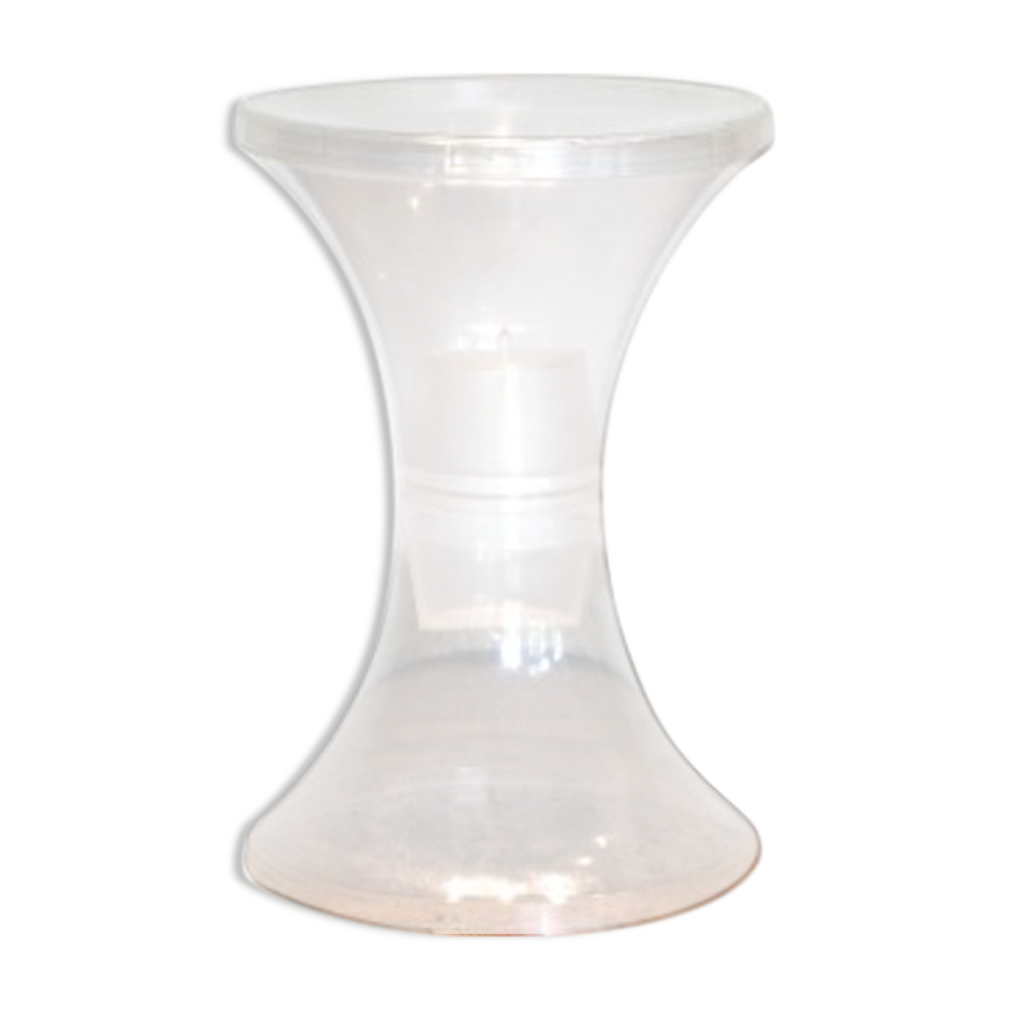 TamTam Krystal stool by Henry Massonnet